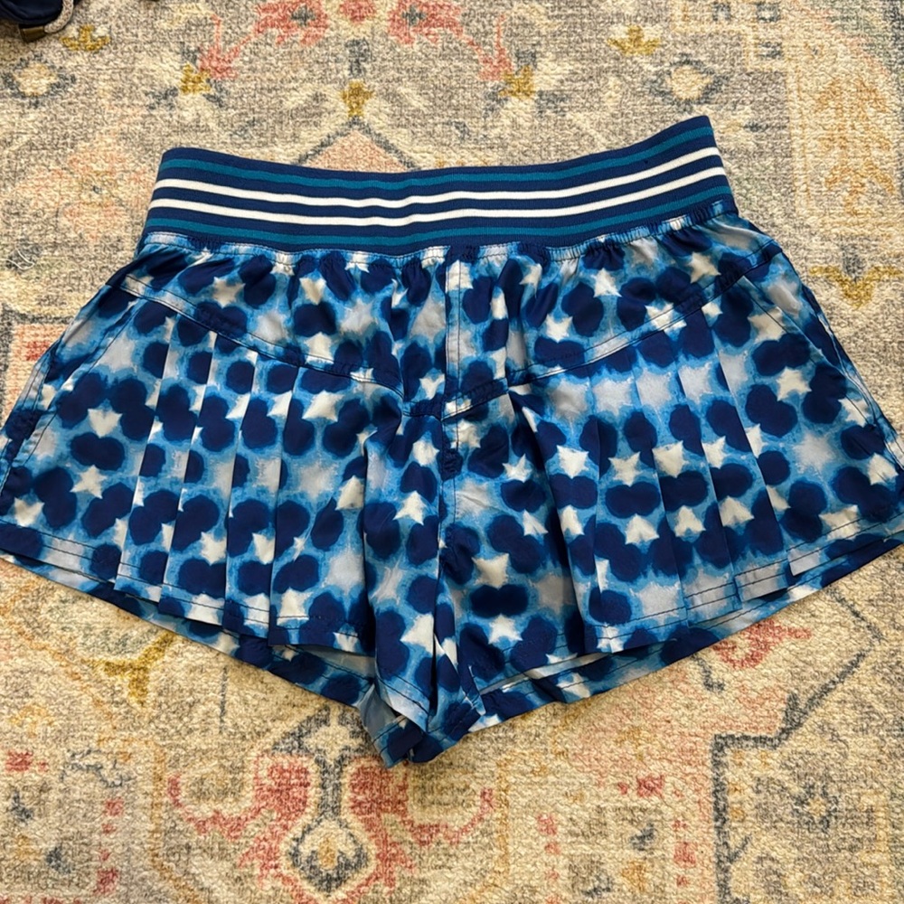 free people tie die shorts